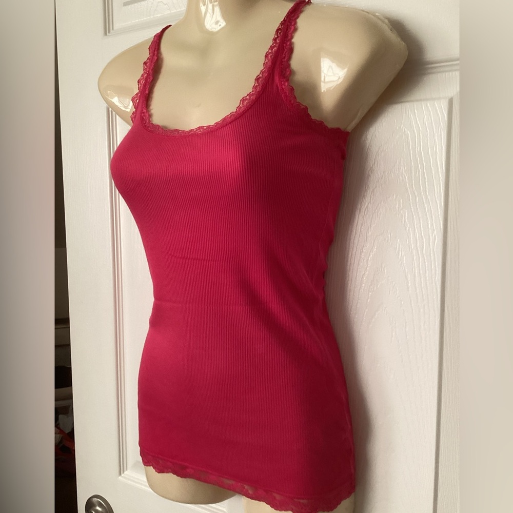 Vintage Arizona Jean Co. lace trim tank EUC